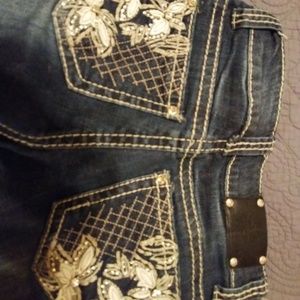 Wired Heart girl's size 12 bootcut jeans
